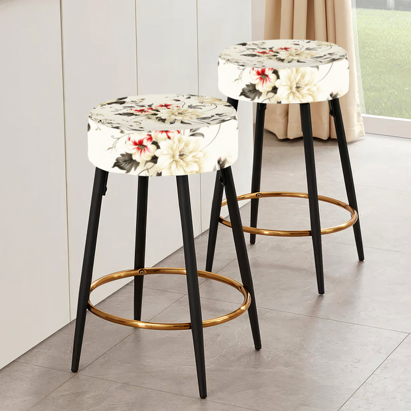 Ensemble de 2 tabourets de bar Minimalist Simplicity Victorian