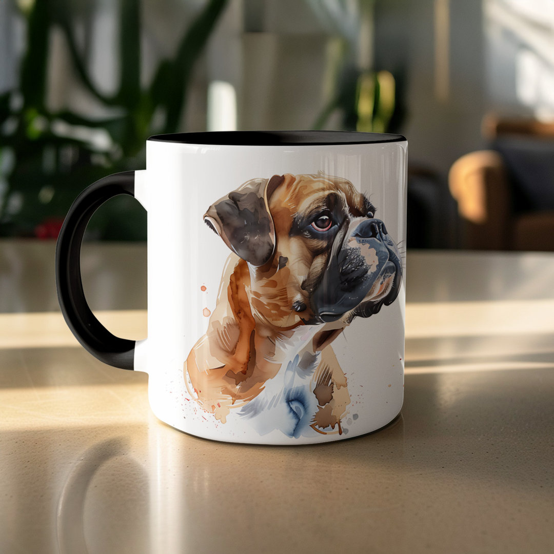 Watercolor Jack Russell Terrier Design 11oz Coffee Mug