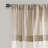 Cotton Blend Sheer Curtain Pair-730498311