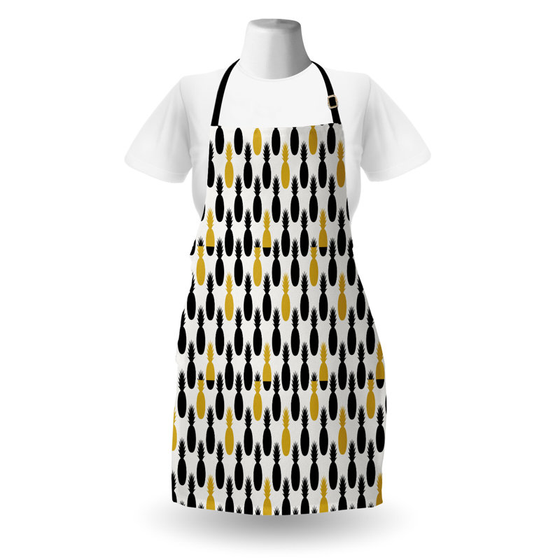 No Pattern Bib Apron