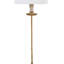 Lampe de table clou de girofle avec abat-jour en lin naturel