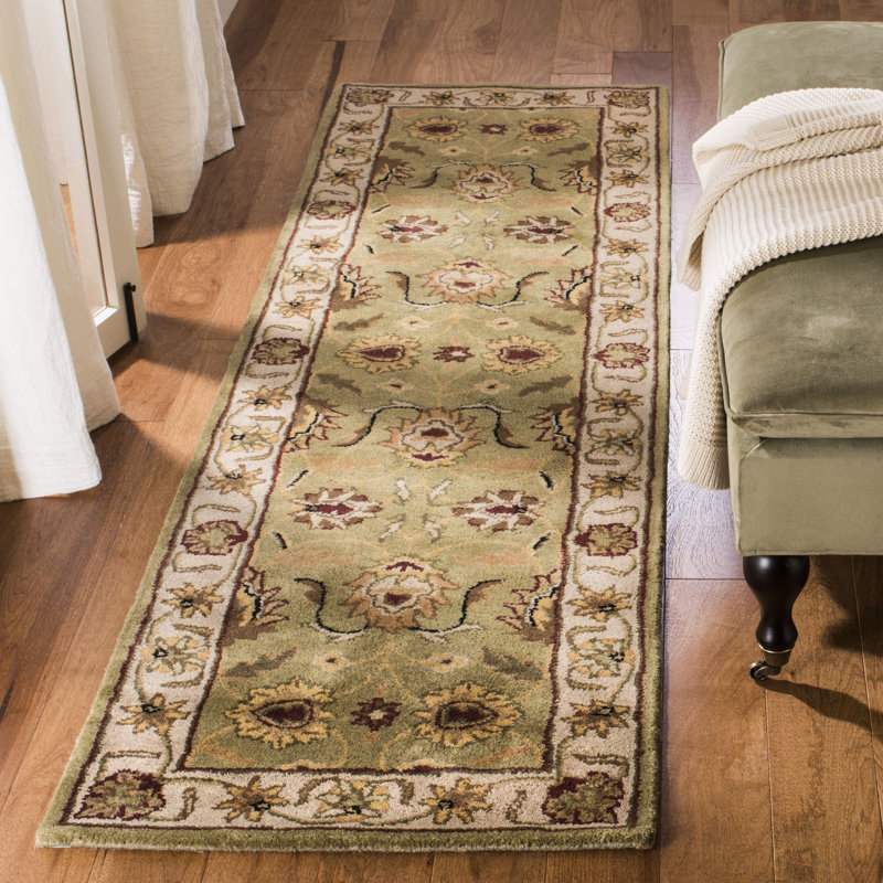 Alger Hand Tufted Wool Oriental Rug, Runner 2'3" x 10'