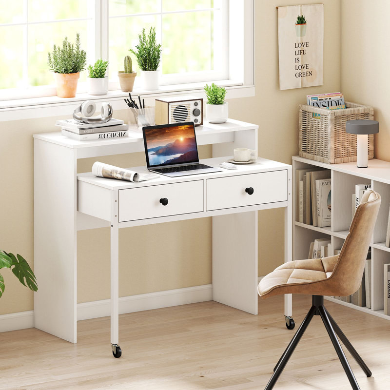 Computer Desk, White