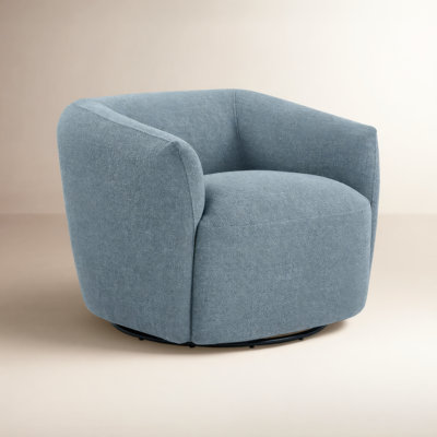 Jeremiah Pine Swivel Armchair