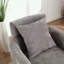 Fauteuil demi-tonneau pivotant en chenille-813798795