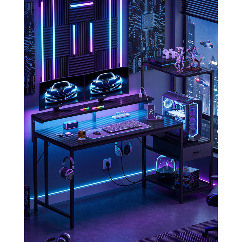 MDF Steel Computer Desk