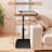 Adjustable Side Table, C Shaped End Table For Couch, 360° Swivel Small Side Table End Tables For Living Room, Bedroom, TV Tray Table For Couch