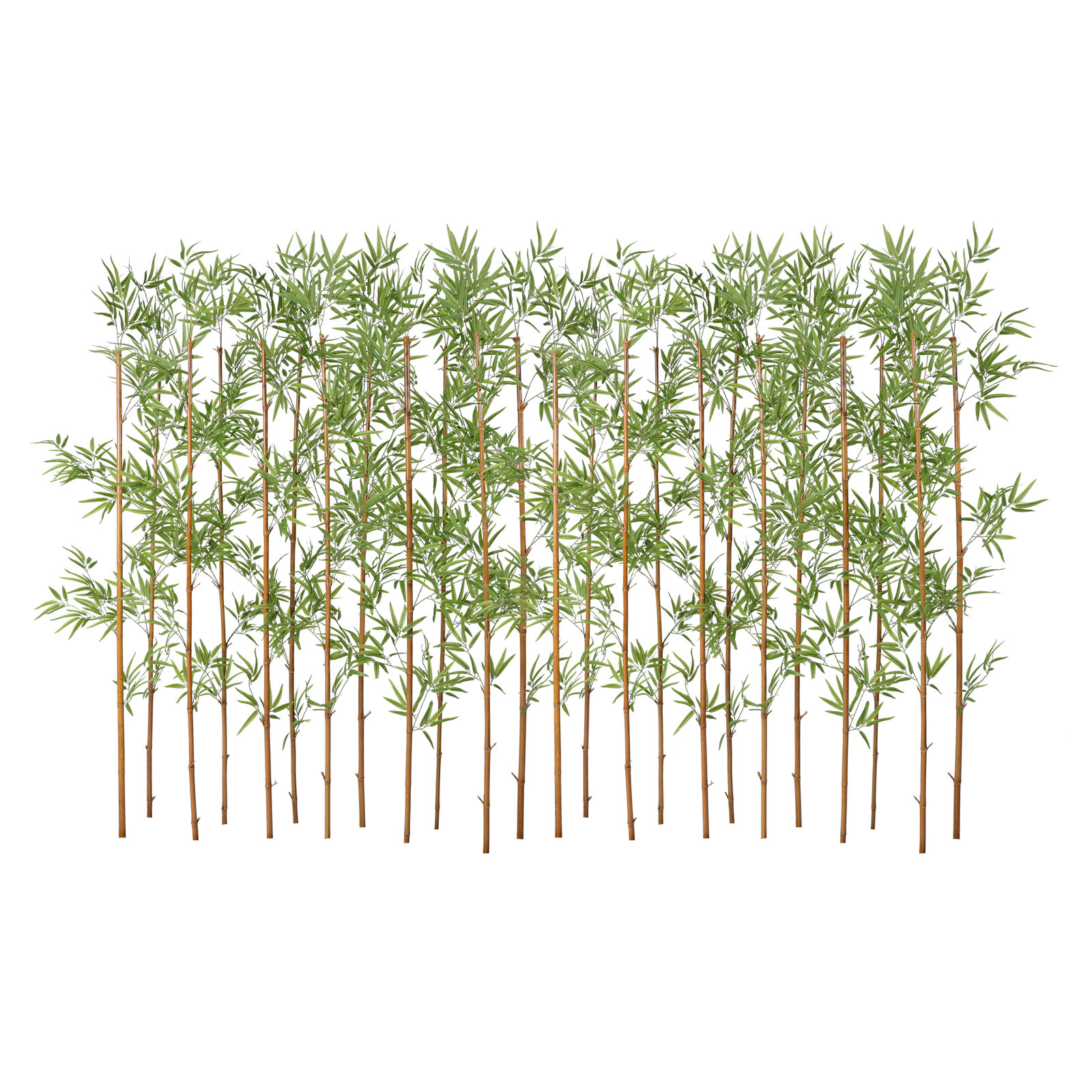 Adcock 72" Bamboo Hedge, 24, 84" H x 15" W x 15" D