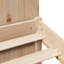 Bookcase Bed Without Mattress Solid Wood Pine-1292292224