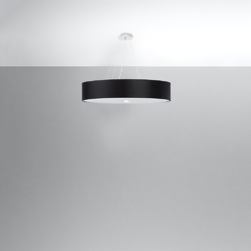 Klingelhofer 1 - Light Single Chandelier, 105cm H x 80cm W x 80cm D, Black