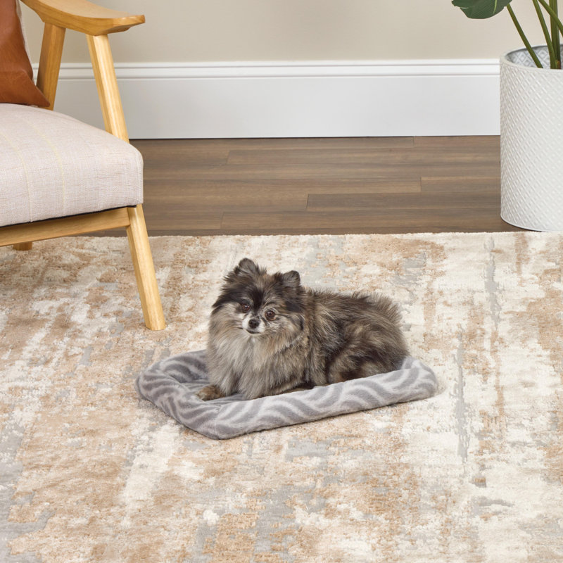 Lit pour animaux Midwest Homes For Pet, Gris, Très petit (l 17,92 po x P 12,25 po x H 2,17 po)