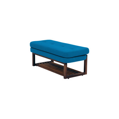 Melinda Wool Upholstered Storage Bench