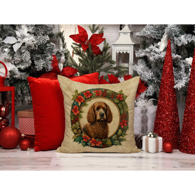 Coussin décoratif intérieur / extérieur en polyester Christmas
