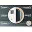Huldar Glass Flat Wall Mirror