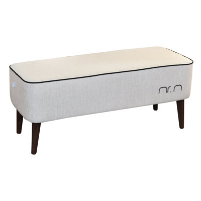 Mr. M Polyester Blend Upholstered Bench