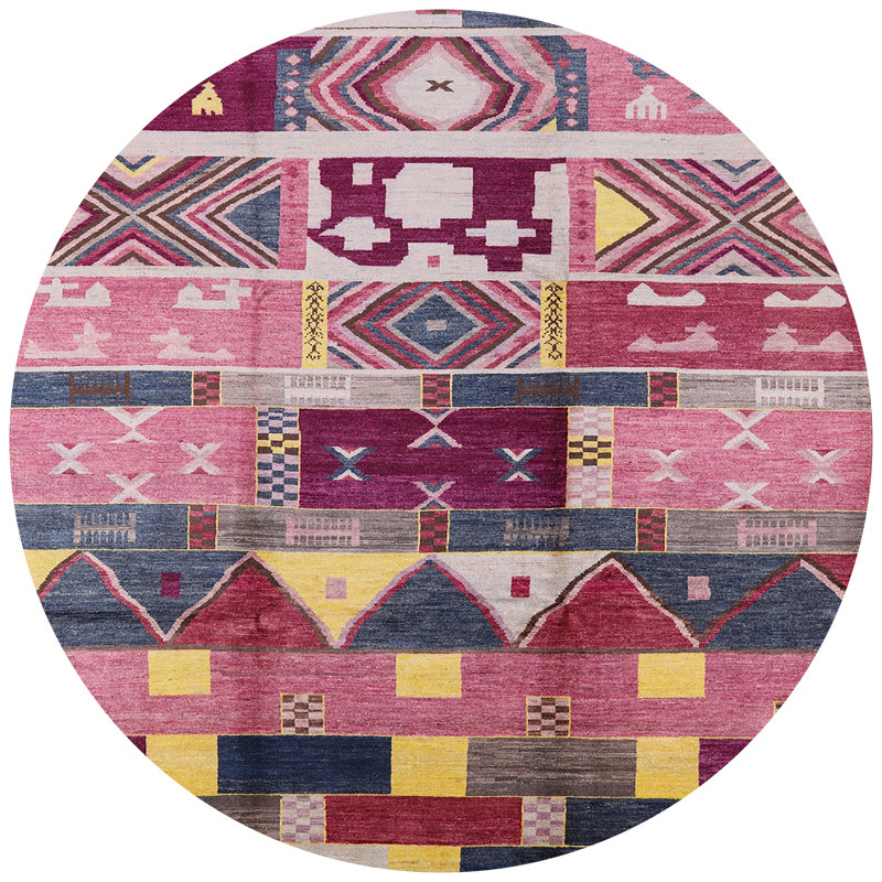 Winnsboro Indoor Rug, Round 8'