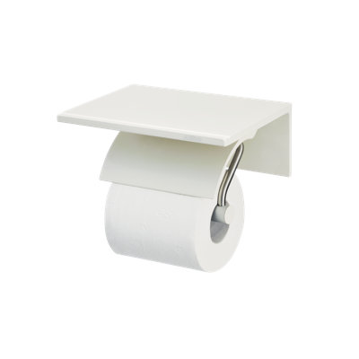 Porte-papier hygiénique à fixation murale simple