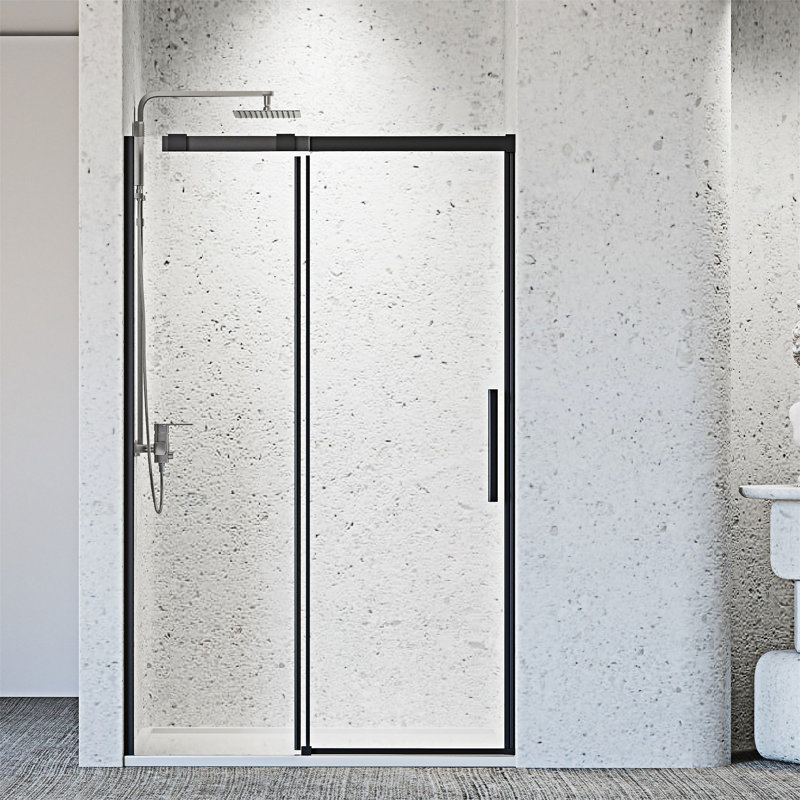 Frameless Single Sliding Shower Door