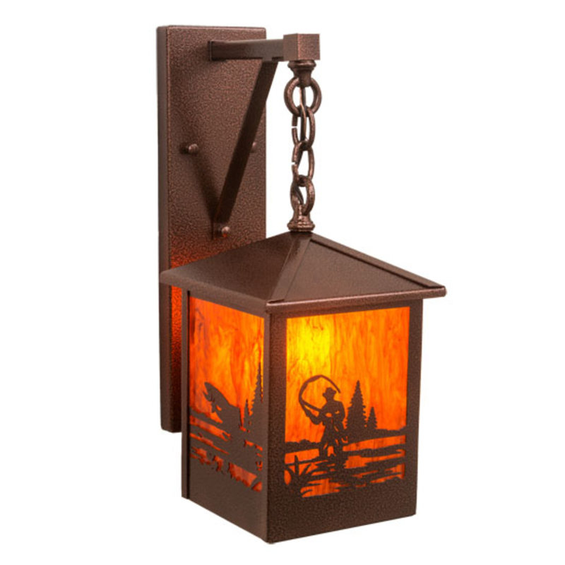 Fly Fisherman 1 - Light Armed Sconce