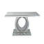 Grande console miroir en forme de diamant concassé olive pour le couloir et le salon | Idée de cadeau