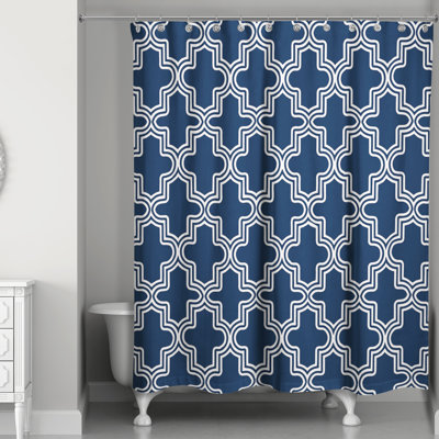 Brody Geometric Shower Curtain