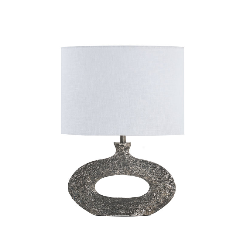 Lampe de table 19 "en laiton antique