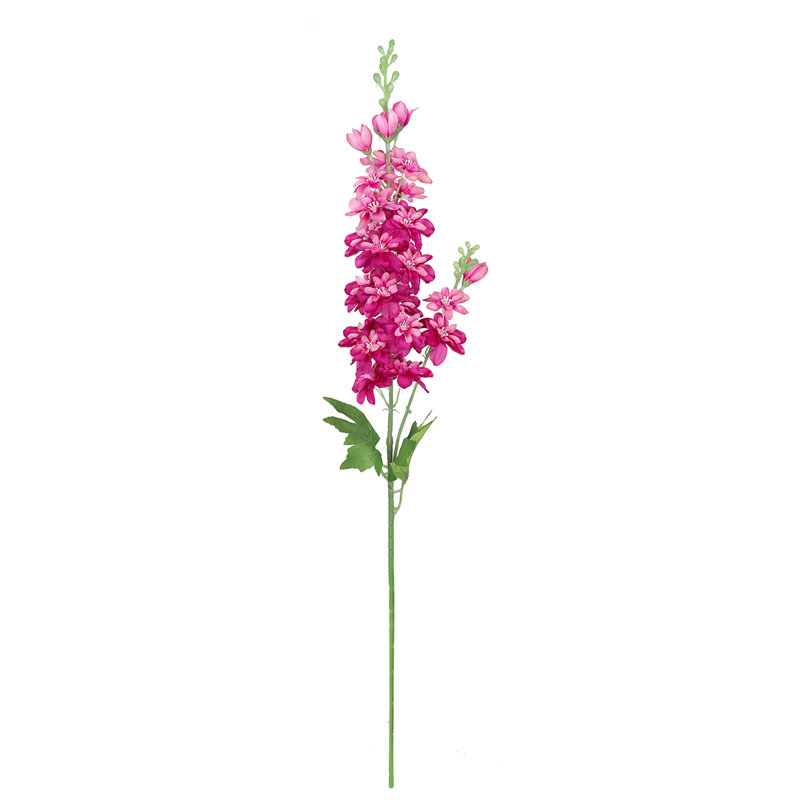 Fleur artificielle Delphinium, Rose magenta