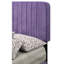 Lit mauve vibrant Vibrant - Conçu pour un sommeil réparateur, convient à l'esthétique de la chambre à coucher