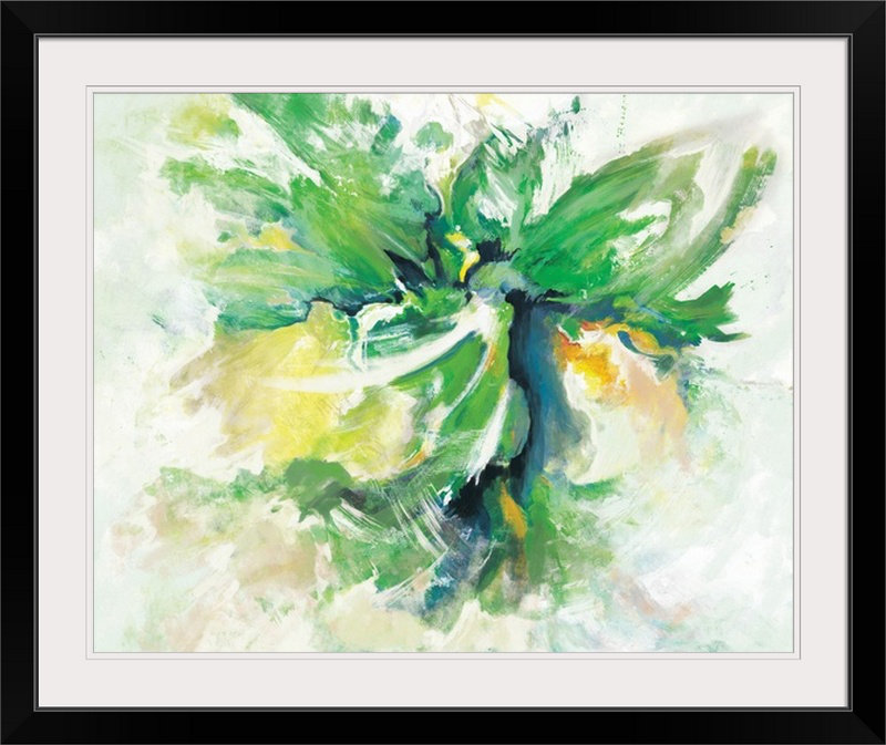 « spring danse », reproduction d’art, H 27 po x l 32 po x P 1 po, Cadre noir