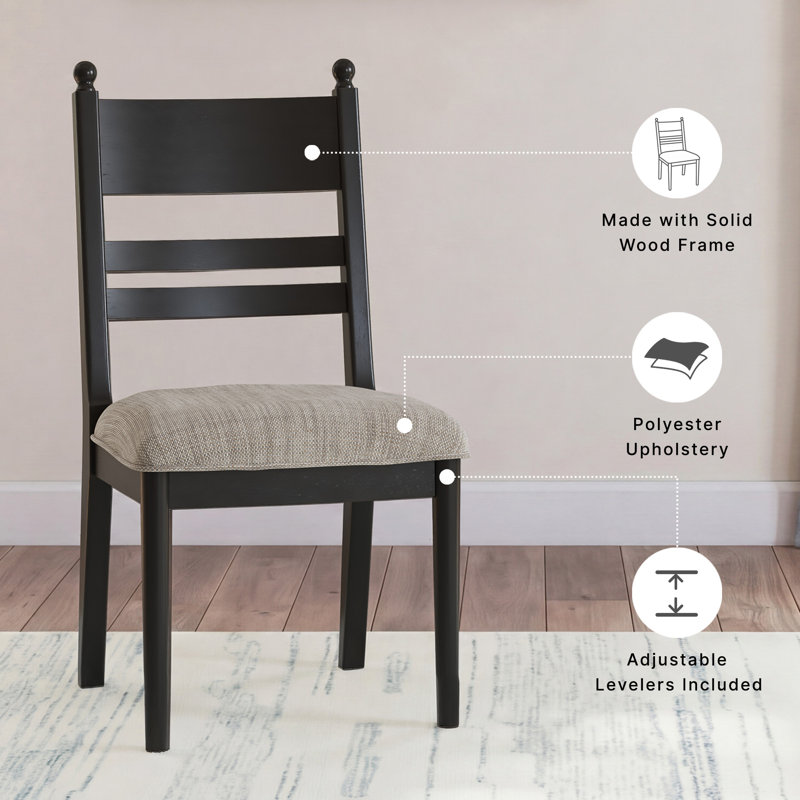 Chadworth Dining Chair, Black
