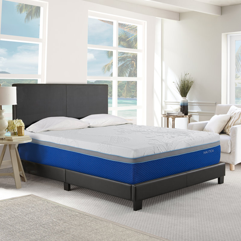 14'' Medium = Side, Back & Stomach Sleepers Gel Memory Foam Mattress, King