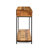 Pendergrass Stella 42" Solid Wood Console Table,Entry table,Hoyer table with metal frames