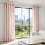 Tringle à rideaux télescopique simple avec fleuron décoratif en losange, tringle à rideaux réglable pour fenêtres, finition argentée, support robuste-1721050210-1721050211