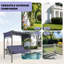 3 Person Porch Swing with Canopy-1945847061