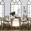 Luxe Round Glass Dining Table-23515287