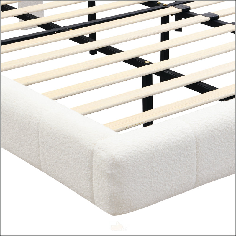 Lit flottant avec lumière White Boucle