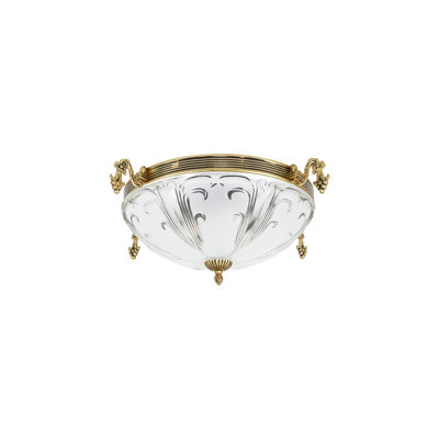 Emrick Glass Flush Mount