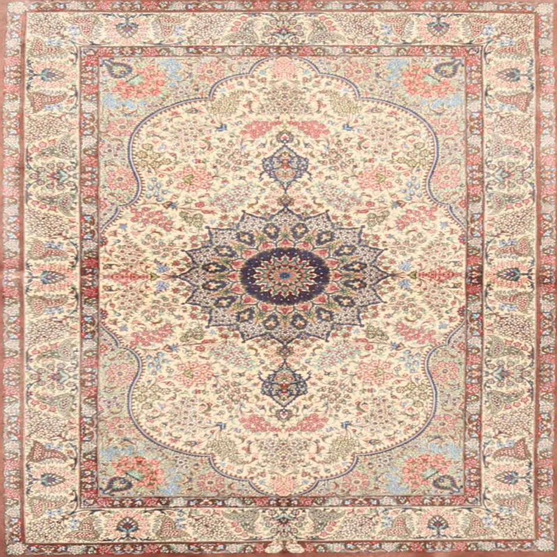 Oriental Indoor Rug, Square 6'