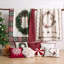 Couverture de Noël réversible Merry Berry