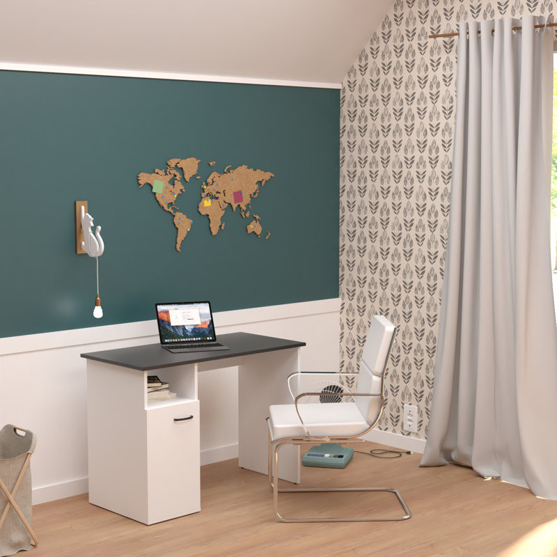 Brooklyn-Lee Writing Desk, Black