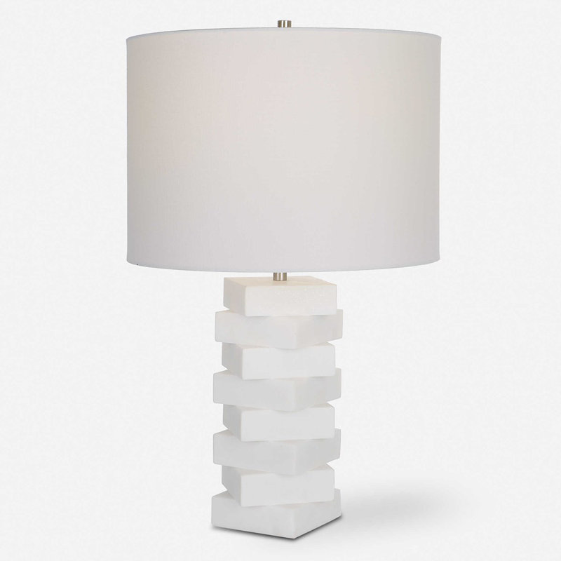 Lampe de table en pierre