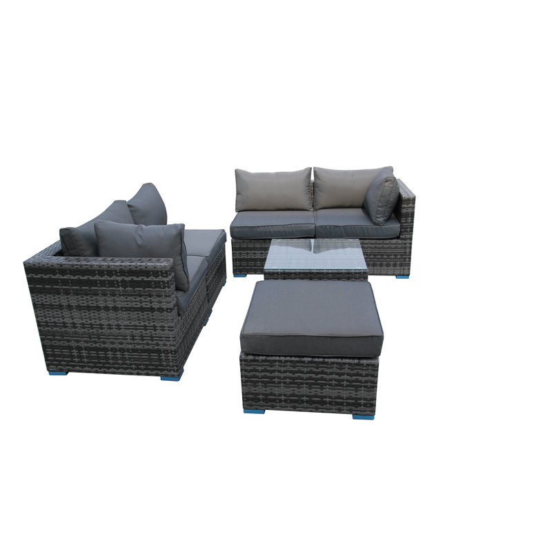 Haoyang 5 - Person Conversation Set, Grey, Grey