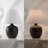 Myron 18" Minimalist Scandinavian Concrete Effect Resin/Iron LED Table Lamp-866363034