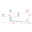 Briery 3 Piece Floating Shelf-197047689