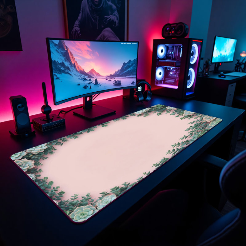 Polyester Desk Pad, 23.6x13.8