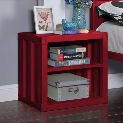 Parke 20'' W Metal Nightstand