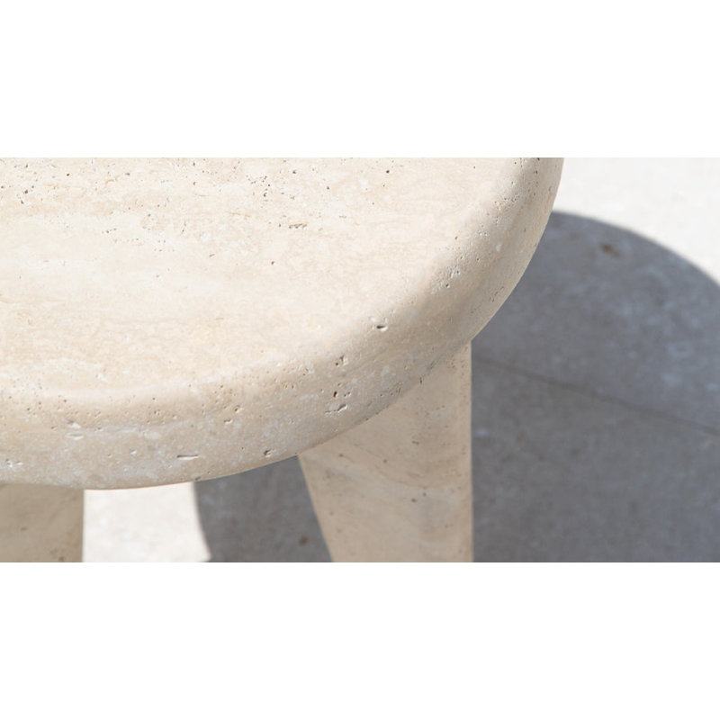 Lucca Outdoor Round Side Table