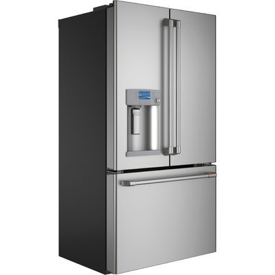 CafÃ© Appliances 36"" Counter Depth French Door 22.1 cu. ft. Smart Refrigerator -  Cafe, CYE22TP2MS1