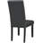 18.5'' H Faux Leather Upholstered Pine Side Chair-905206398