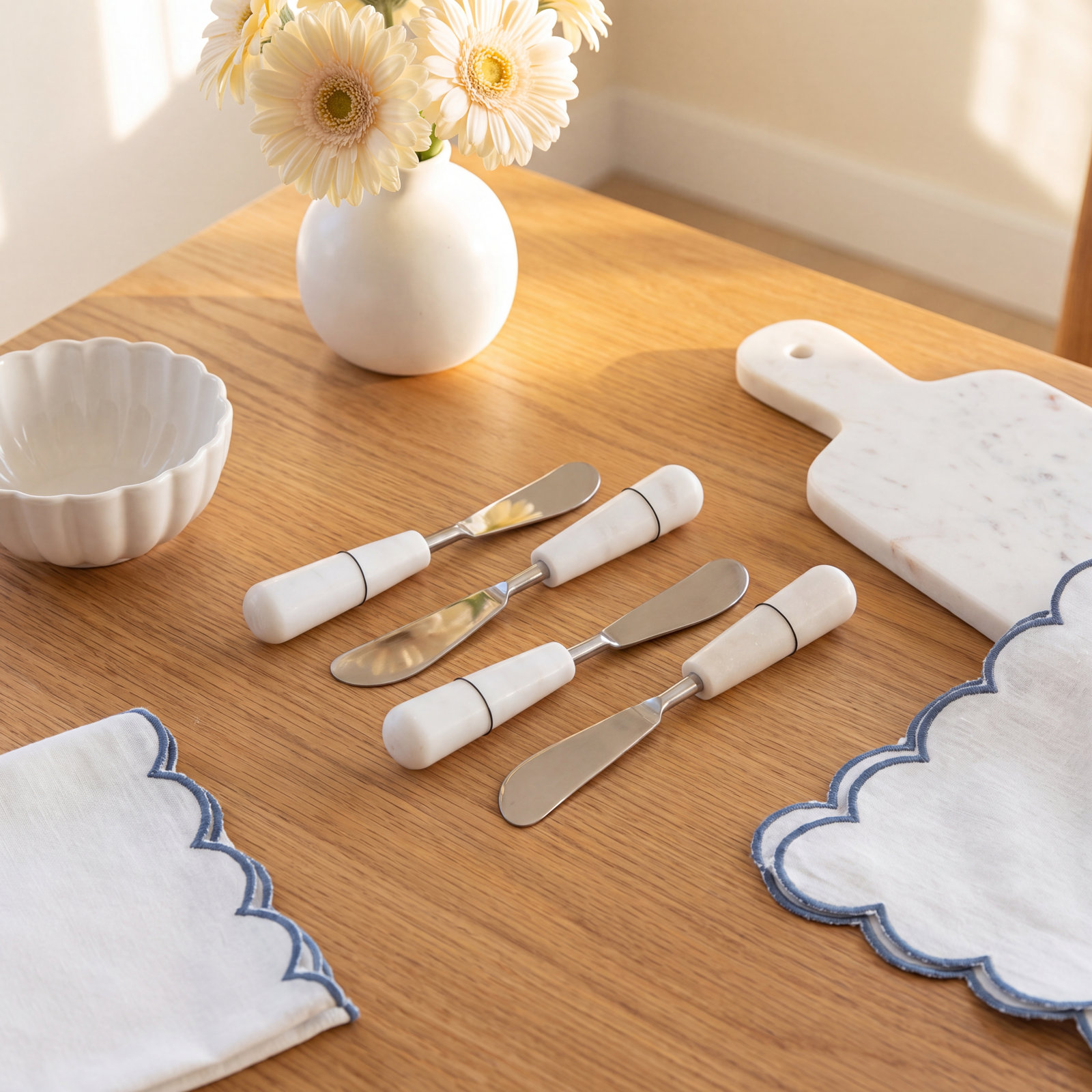 Regina 4 Piece Stainless Steel Spreader Set